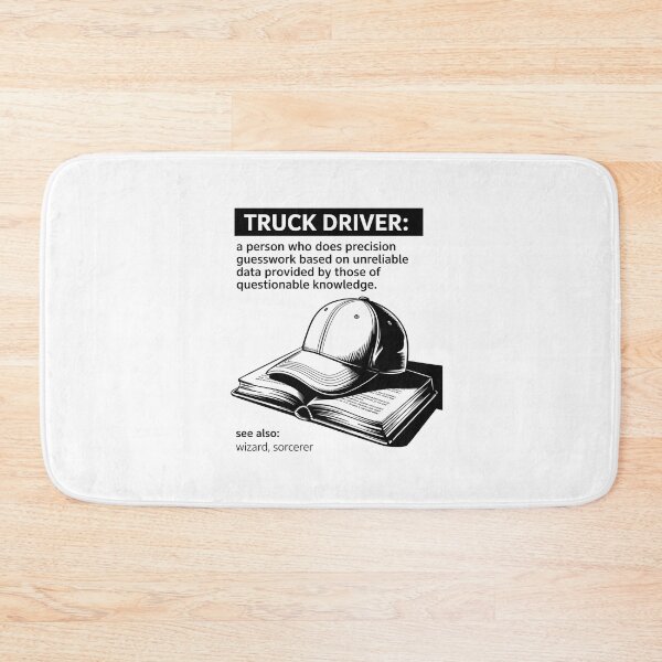 Item preview, Truck Driver Definition Trucker designed and sold by Elenasriveras.