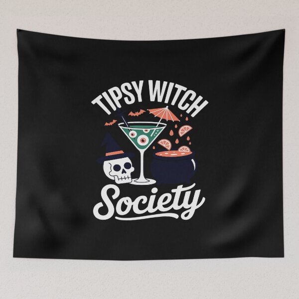 Item preview, Tipsy Witch Society, Halloween Cocktail designed and sold by HORIZBoutique.