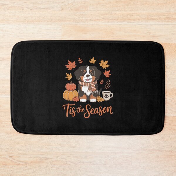 Item preview, Tis The Season Bernese Mountain Dog Fall Pumpkin Coffee designed and sold by HORIZBoutique.
