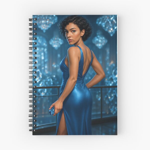 Item preview, Sarah holds bluetopaz in blue gown designed and sold by CathryneDelamort.