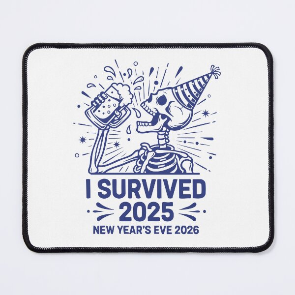 Item preview, I Survived 2025 New year's Eve 2026 designed and sold by LuminOrb.