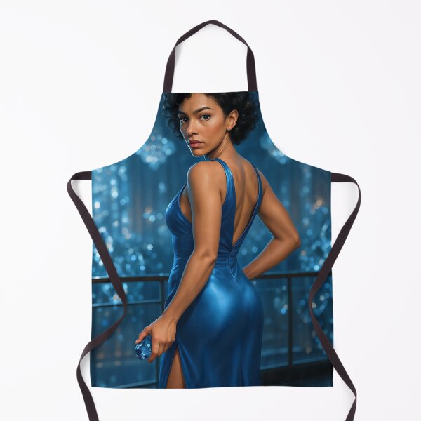 Item preview, Sarah holds bluetopaz in blue gown designed and sold by CathryneDelamort.