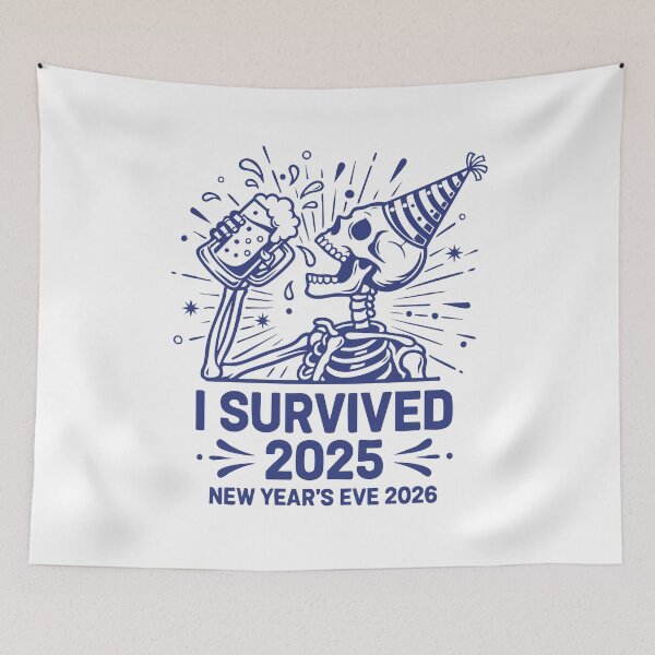 Item preview, I Survived 2025 New year's Eve 2026 designed and sold by LuminOrb.