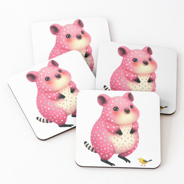 Item preview, Pink Quokka designed and sold by Beyondnote-Art.