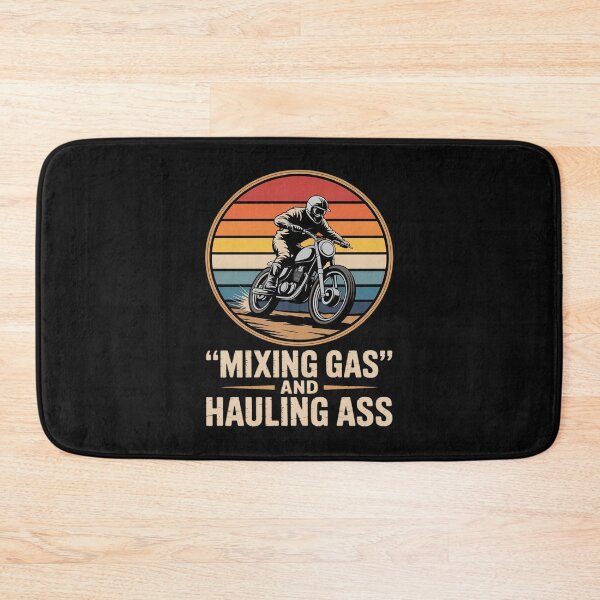 Item preview, Motorcross Gift Dirt Bike Mixing Gas And Hauling Ass designed and sold by nicomitchell.