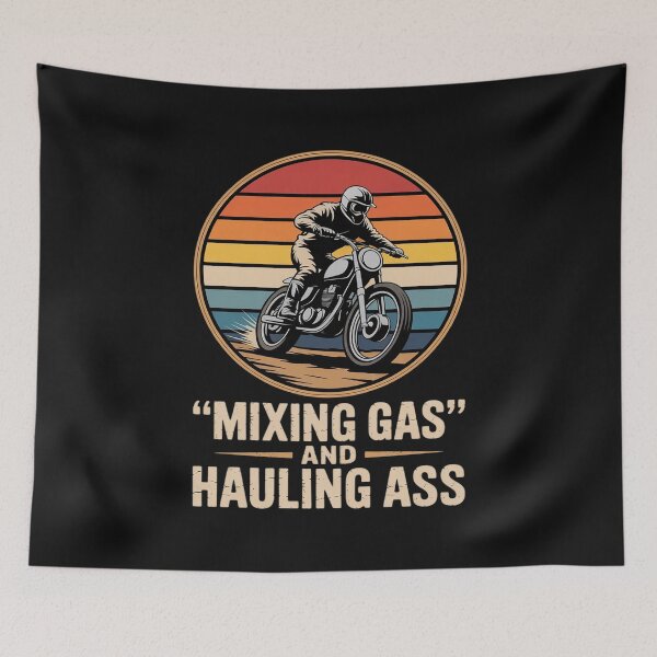 Item preview, Motorcross Gift Dirt Bike Mixing Gas And Hauling Ass designed and sold by nicomitchell.