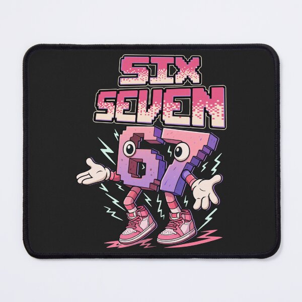 Item preview, Funny Pink Brainrot Meme Italian Six Seven designed and sold by GreenhDianna.