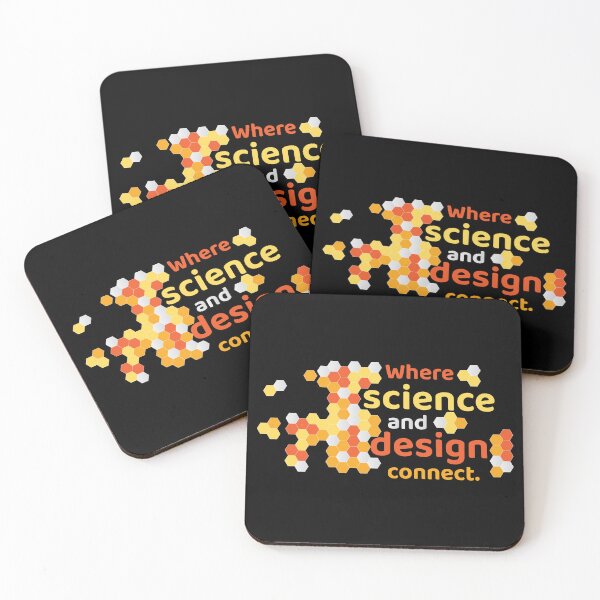 Item preview, HexaFlow – Abstract Geometric Heatmap Pattern designed and sold by NeutronDesign.