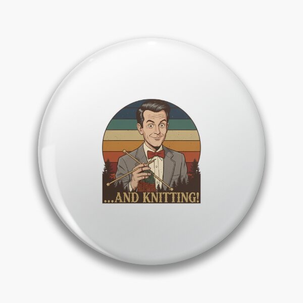 Item preview, Pee-wee Herman Knitting Vintage Reimagined designed and sold by Carther1990.