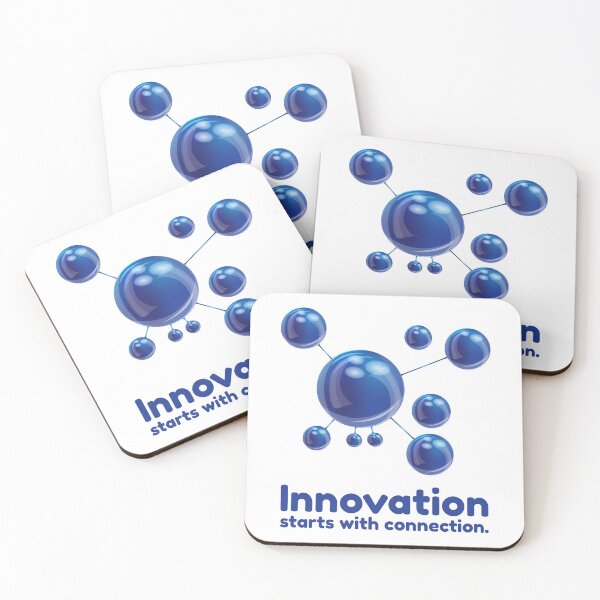 Item preview, Molecular Connections – Abstract Blue Network Design designed and sold by NeutronDesign.
