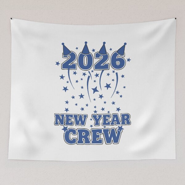 Item preview, 2026 New Year Crew Celebration Fireworks Party designed and sold by LuminOrb.