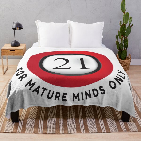 Item preview, Rated 21 – For Mature Minds Only designed and sold by NeutronDesign.