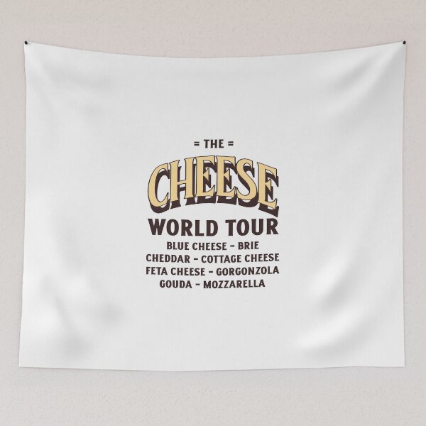 Item preview, The Cheese World Tour designed and sold by morve_eternelle.