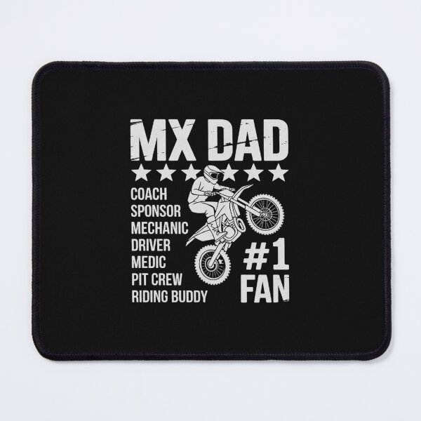 Item preview, Motocross MX Dad #1 Fan Dirt Bike Coach Sponsor Braaap designed and sold by nicomitchell.