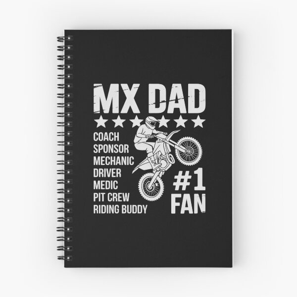 Item preview, Motocross MX Dad #1 Fan Dirt Bike Coach Sponsor Braaap designed and sold by nicomitchell.