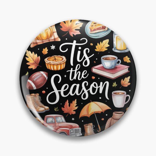 Item preview, Tis The Season Pumpkin Autumn Fall Y'all Leaves Thanksgiving designed and sold by FluoroWave.