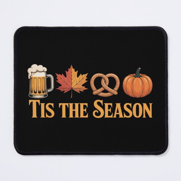 Item preview, Tis The Season Pumpkin Beer Pretzel Fall Oktoberfest designed and sold by FluoroWave.