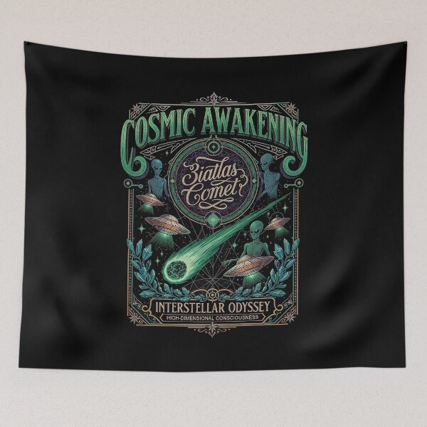 Item preview, Cosmic Awakening Interstellar Odyssey Alien Art designed and sold by zzz888.