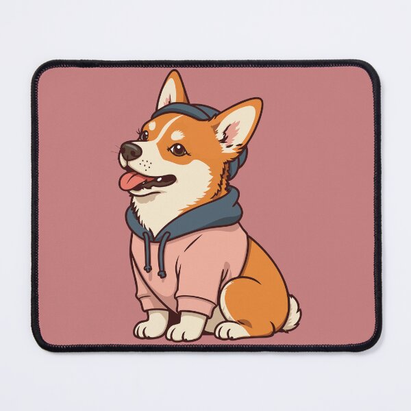Item preview, Cool Corgi in Hoodie – Cute Urban Dog Design designed and sold by NeutronDesign.