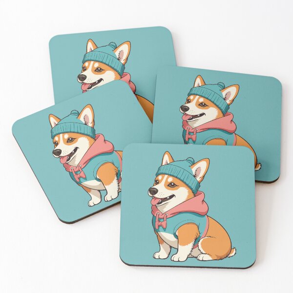 Item preview, Cool Corgi in Hoodie – Cute Urban Dog Design designed and sold by NeutronDesign.