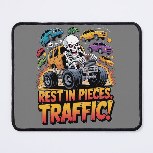 Item preview, Skeleton truck driver - diesel humor - afterlife road trip - eternal road - skeleton road warrior - undead trucker journey - ghost road shirt - truck stop ghost stories designed and sold by JansenGS.