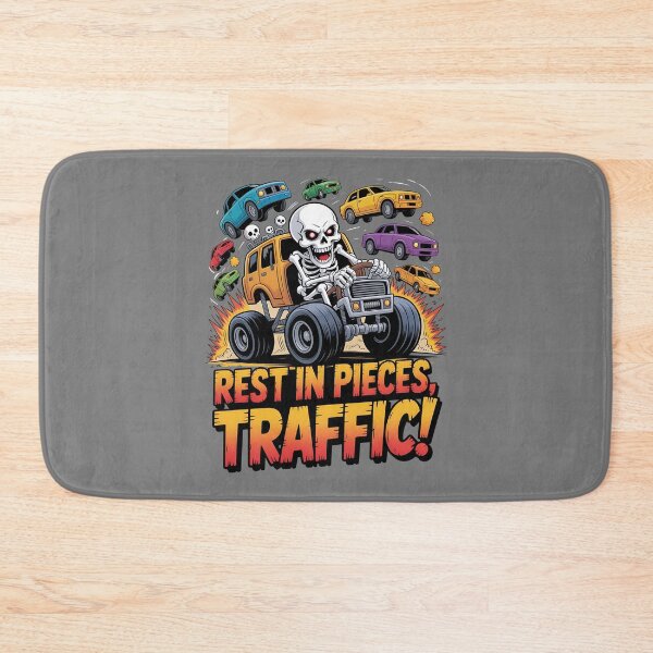 Item preview, Skeleton truck driver - diesel humor - afterlife road trip - eternal road - skeleton road warrior - undead trucker journey - ghost road shirt - truck stop ghost stories designed and sold by JansenGS.