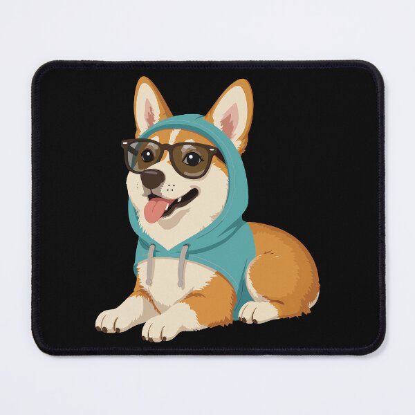 Item preview, Cool Corgi in Hoodie – Cute Urban Dog Design designed and sold by NeutronDesign.