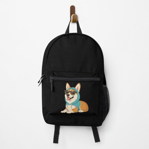 Item preview, Cool Corgi in Hoodie – Cute Urban Dog Design designed and sold by NeutronDesign.