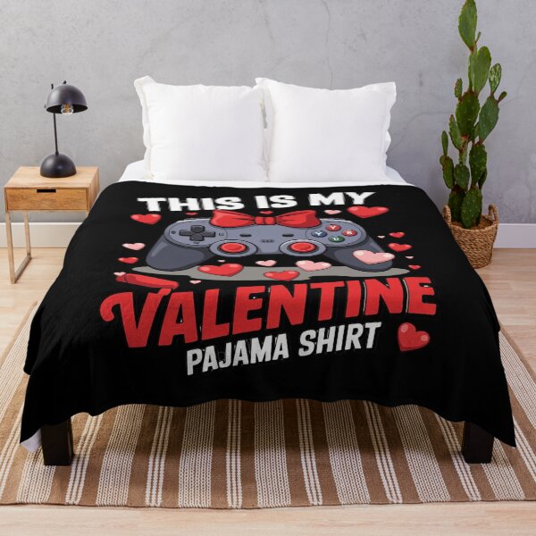 Item preview, This Is My Valentine Pajama Gamer Video Games Valentine Boys designed and sold by repconomArt.