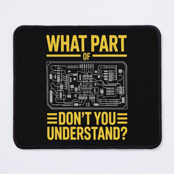 Item preview, Funny What Part of Don't You Understand, Funny Electrician designed and sold by CottonCandyPrin.