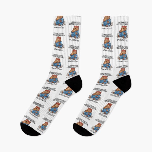 Item preview, Funny Bear New Year Resolution Fail Pizza New Year Humor designed and sold by QuipQuips.