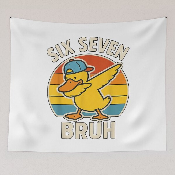 Item preview, Six Seven Bruh 67 Tween Trendy Meme designed and sold by JesseNolan.