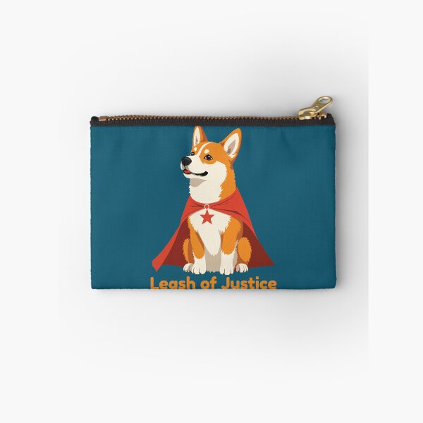Item preview, Leash of Justice – Superhero Corgi Funny Dog Lover Design designed and sold by NeutronDesign.