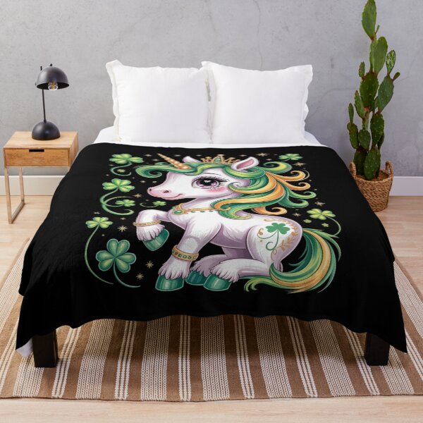Item preview, Unicorn Shamrock St Patricks Day designed and sold by Elenasriveras.