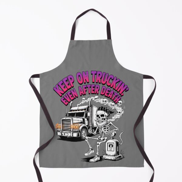 Item preview, Skeleton truck driver - haunted job parody - ghost vehicle - haunted truck - undead convoy - paranormal rig - cursed engine - cb radio ghost - haunted highway - urban legend trucker designed and sold by JansenGS.