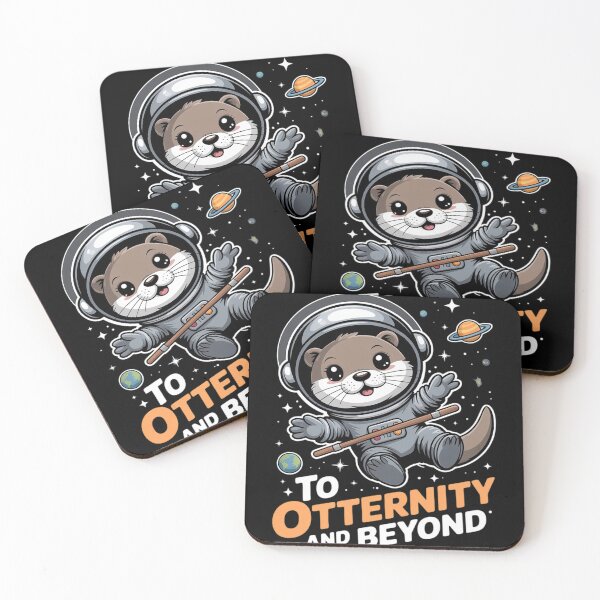 Item preview, to Otternity and Beyond Space Otter designed and sold by FluoroWave.