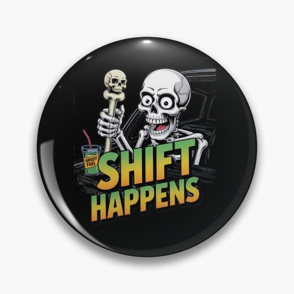 Item preview, Skeleton truck driver - haunted job parody - ghost vehicle - haunted truck - undead convoy - paranormal rig - cursed engine - cb radio ghost - haunted highway - urban legend trucker designed and sold by JansenGS.