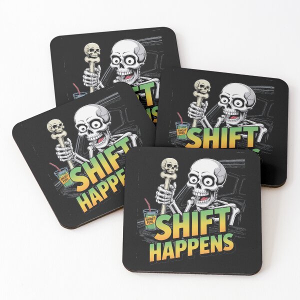 Item preview, Skeleton truck driver - haunted job parody - ghost vehicle - haunted truck - undead convoy - paranormal rig - cursed engine - cb radio ghost - haunted highway - urban legend trucker designed and sold by JansenGS.
