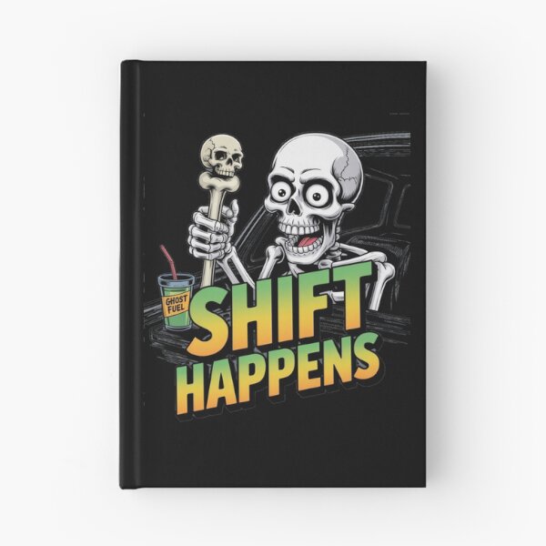 Item preview, Skeleton truck driver - haunted job parody - ghost vehicle - haunted truck - undead convoy - paranormal rig - cursed engine - cb radio ghost - haunted highway - urban legend trucker designed and sold by JansenGS.