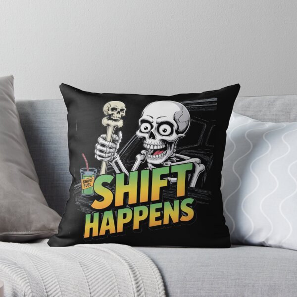 Item preview, Skeleton truck driver - haunted job parody - ghost vehicle - haunted truck - undead convoy - paranormal rig - cursed engine - cb radio ghost - haunted highway - urban legend trucker designed and sold by JansenGS.