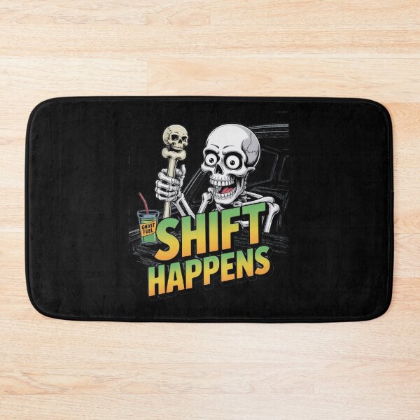 Item preview, Skeleton truck driver - haunted job parody - ghost vehicle - haunted truck - undead convoy - paranormal rig - cursed engine - cb radio ghost - haunted highway - urban legend trucker designed and sold by JansenGS.