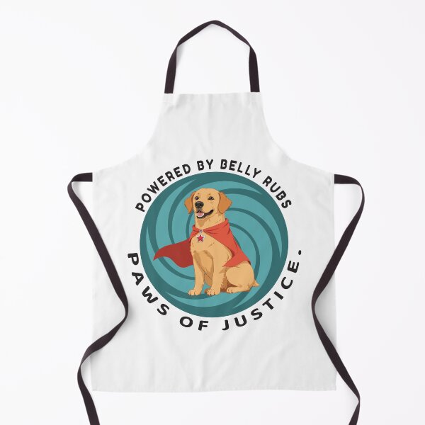 Item preview, Powered by Belly Rub, Paw of Justice – Superhero Golden Retriever Art designed and sold by NeutronDesign.