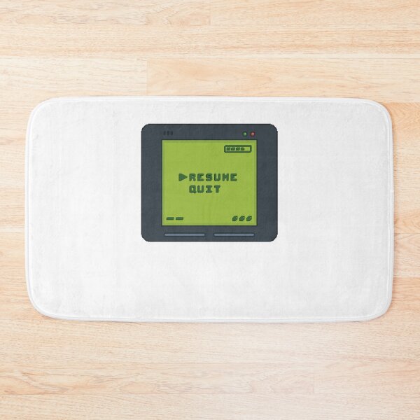 Item preview, Videogame pause screen - Pixel art  designed and sold by miao-art.