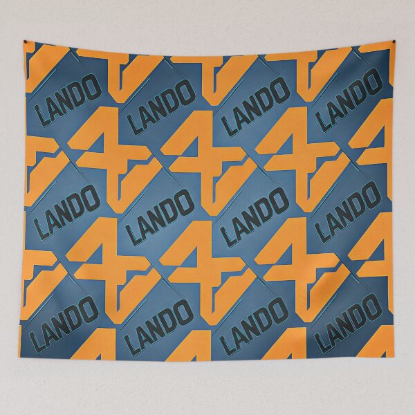 Item preview,  Formula 1 World Champion 2025 LANDO Seamless Pattern designed and sold by Huskyyy Designs.