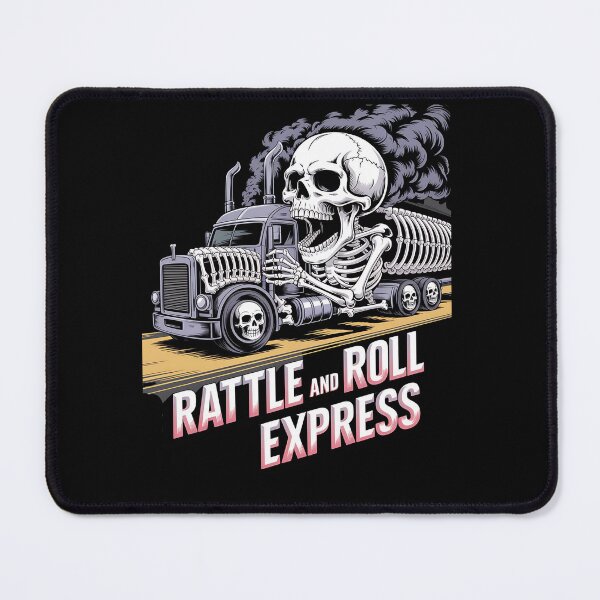 Item preview, Skeleton truck driver - haunted job parody - ghost vehicle - haunted truck - undead convoy - paranormal rig - cursed engine - cb radio ghost - haunted highway - urban legend trucker designed and sold by JansenGS.