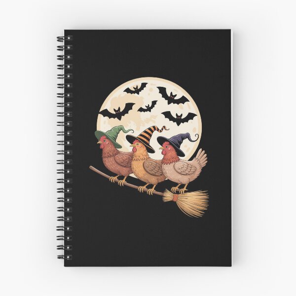 Item preview, Tonight We Fly Chicken Witch designed and sold by FluoroWave.