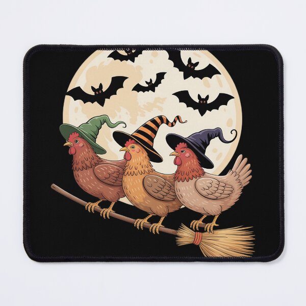 Item preview, Tonight We Fly Chicken Witch designed and sold by FluoroWave.