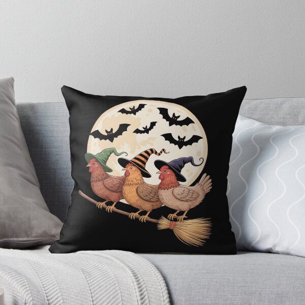 Item preview, Tonight We Fly Chicken Witch designed and sold by FluoroWave.