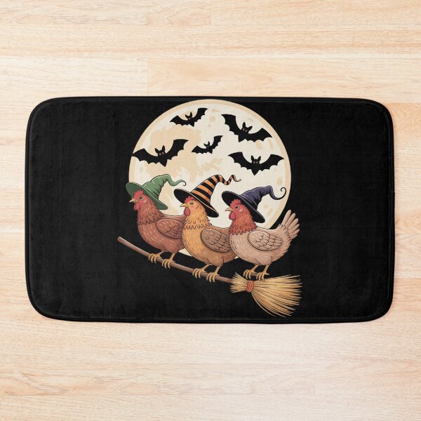 Item preview, Tonight We Fly Chicken Witch designed and sold by FluoroWave.