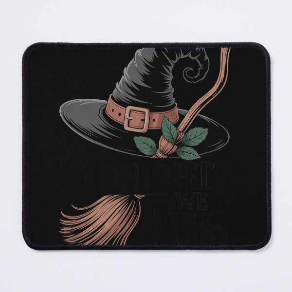 Item preview, Tonight We Fly Fun Halloween Pumpkin Witches Ghost Graphic designed and sold by FluoroWave.